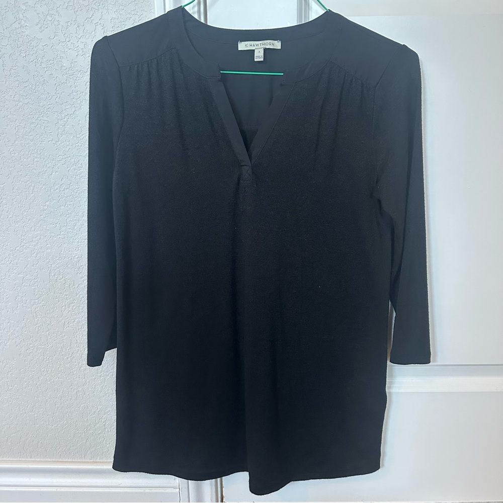 41 Hawthorn Women's Black Blouse
